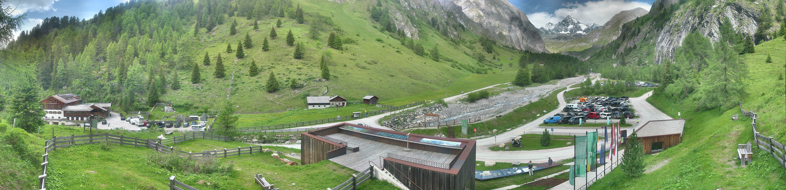 Archiv Foto Webcam Kalser Glocknerstraße - der Weg zum königlichen Ausblick