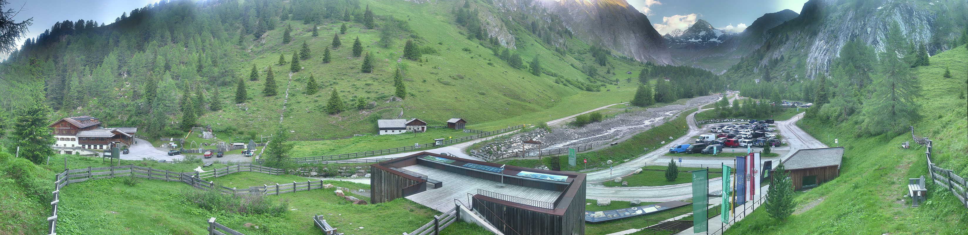 Archiv Foto Webcam Kalser Glocknerstraße - der Weg zum königlichen Ausblick