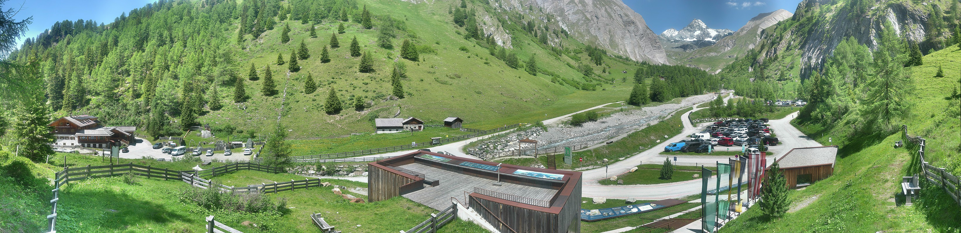 Archiv Foto Webcam Kalser Glocknerstraße - der Weg zum königlichen Ausblick