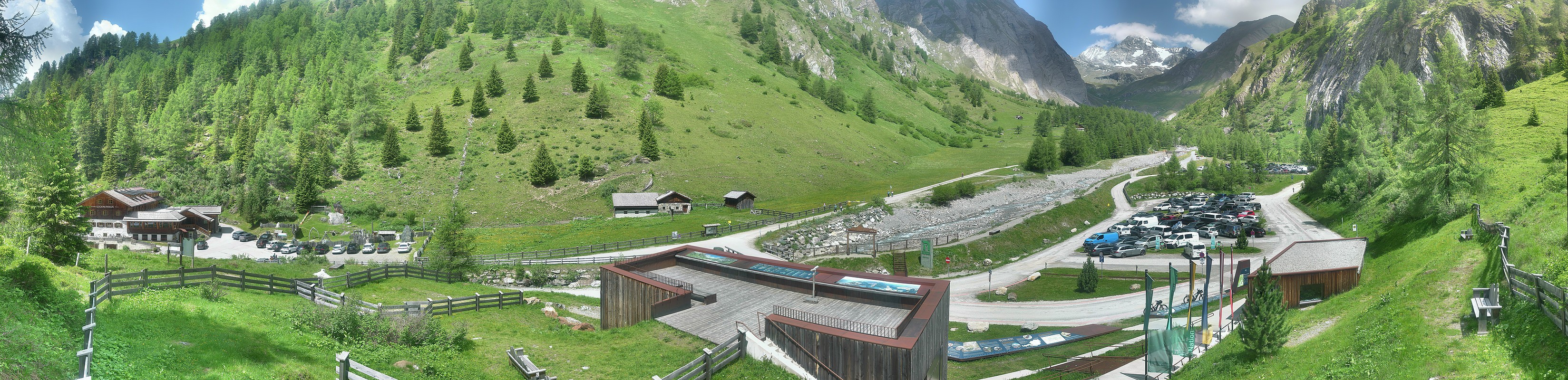 Archiv Foto Webcam Kalser Glocknerstraße - der Weg zum königlichen Ausblick