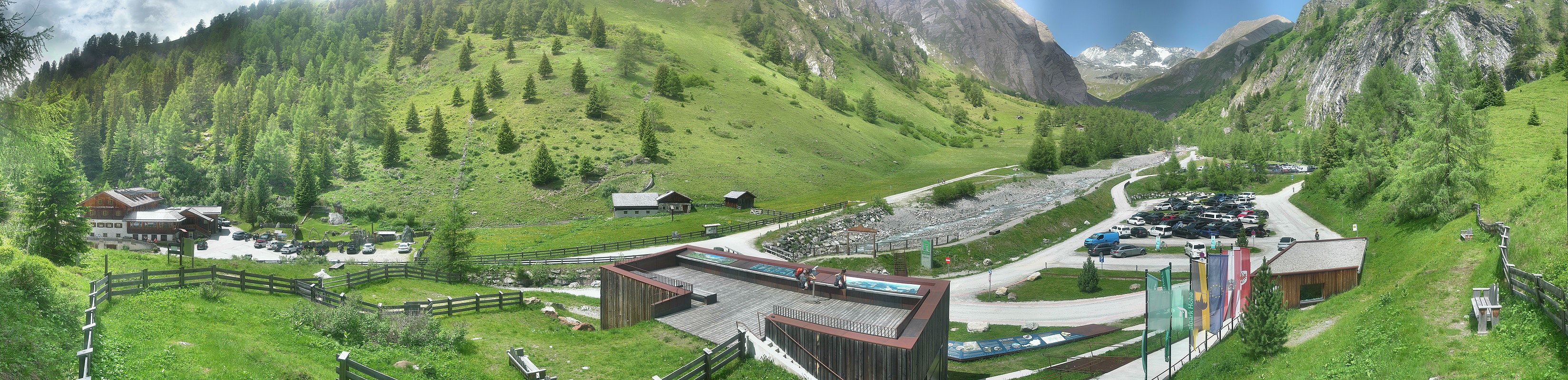 Archiv Foto Webcam Kalser Glocknerstraße - der Weg zum königlichen Ausblick
