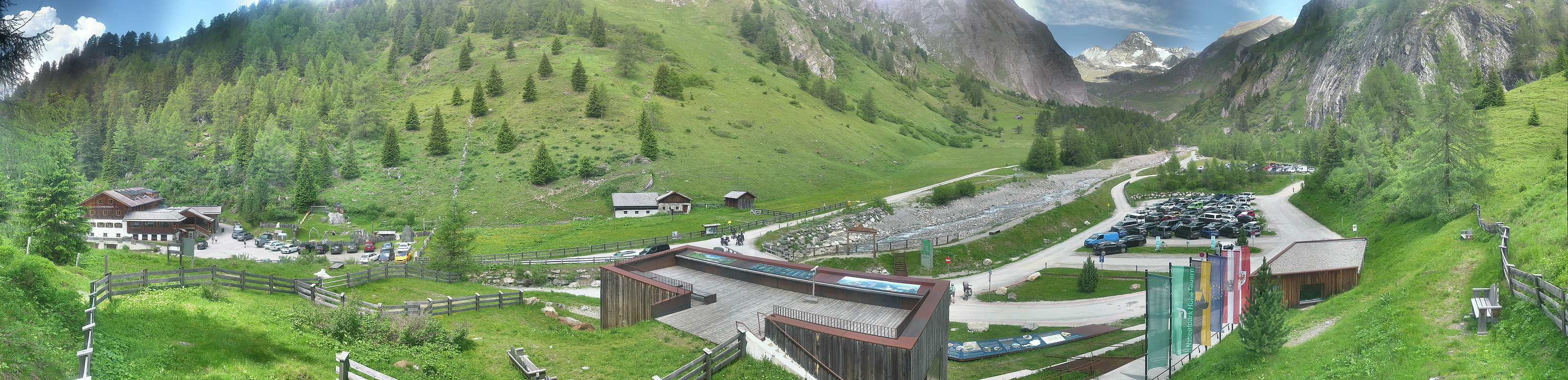Archiv Foto Webcam Kalser Glocknerstraße - der Weg zum königlichen Ausblick