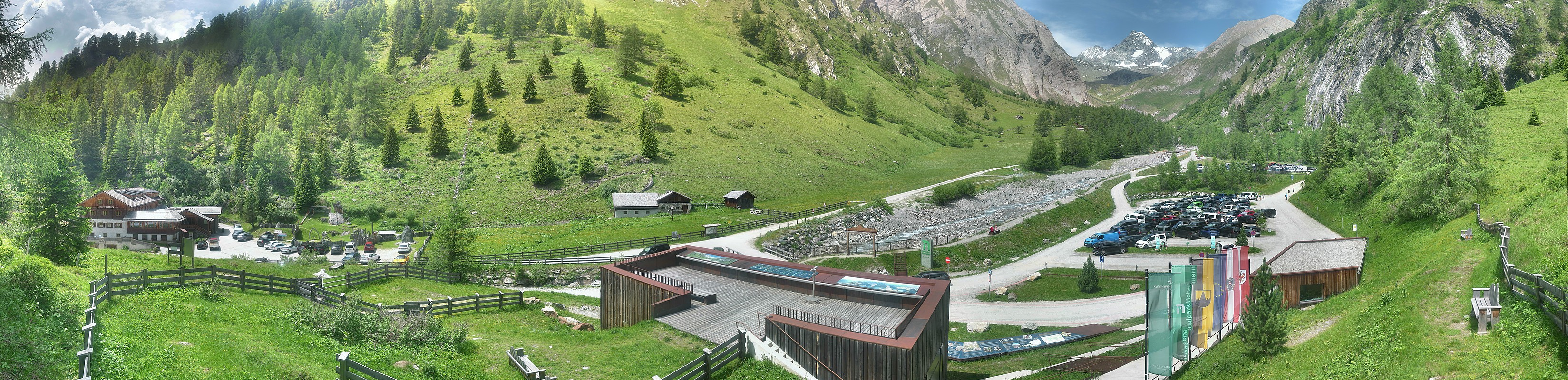 Archiv Foto Webcam Kalser Glocknerstraße - der Weg zum königlichen Ausblick