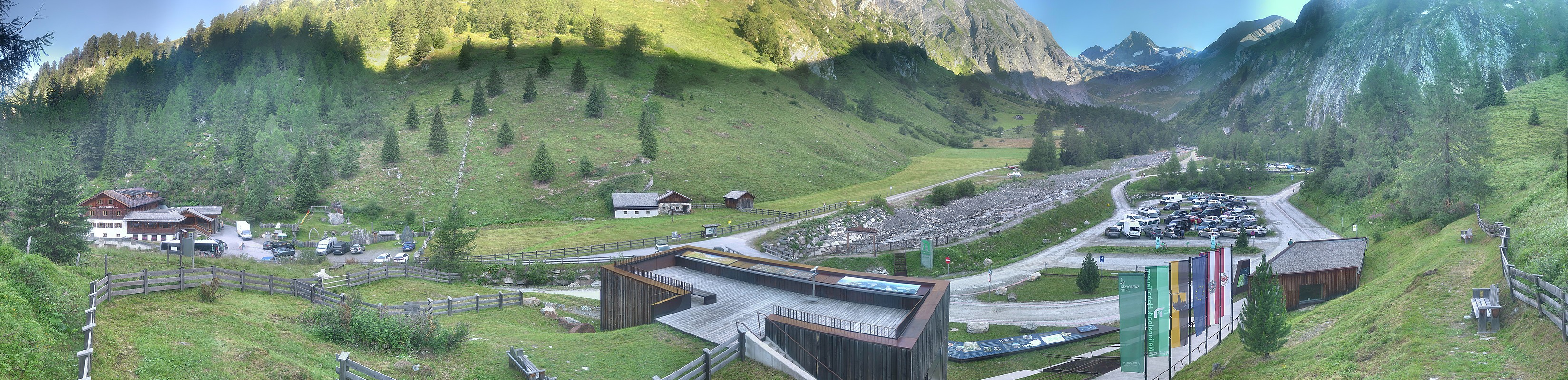 Archiv Foto Webcam Kalser Glocknerstraße - der Weg zum königlichen Ausblick