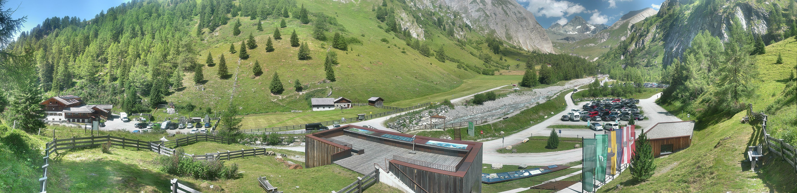 Archiv Foto Webcam Kalser Glocknerstraße - der Weg zum königlichen Ausblick