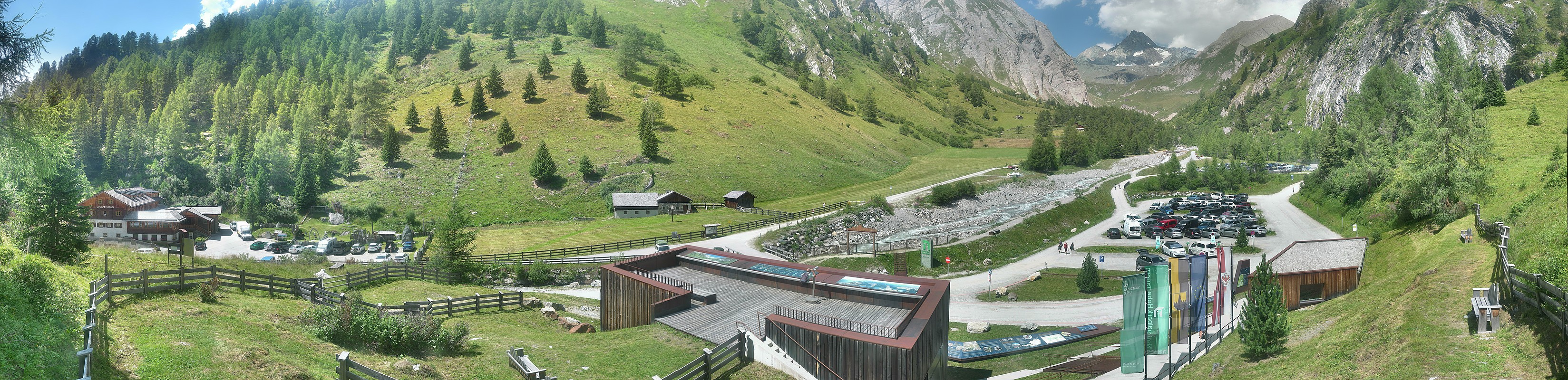 Archiv Foto Webcam Kalser Glocknerstraße - der Weg zum königlichen Ausblick