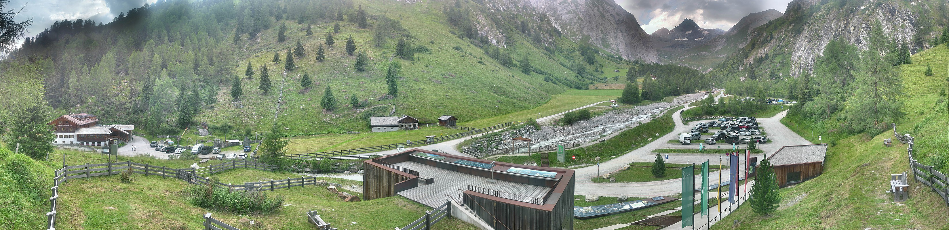 Archiv Foto Webcam Kalser Glocknerstraße - der Weg zum königlichen Ausblick