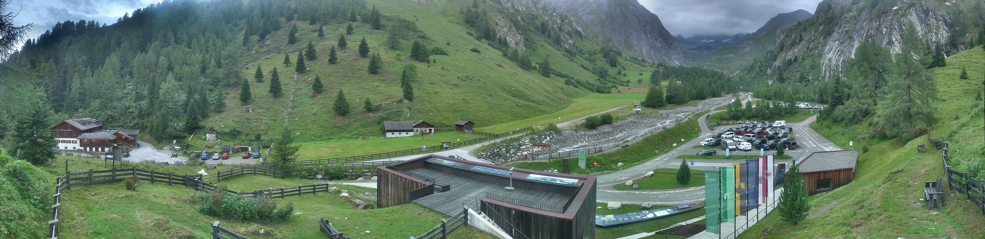 Archiv Foto Webcam Kalser Glocknerstraße - der Weg zum königlichen Ausblick