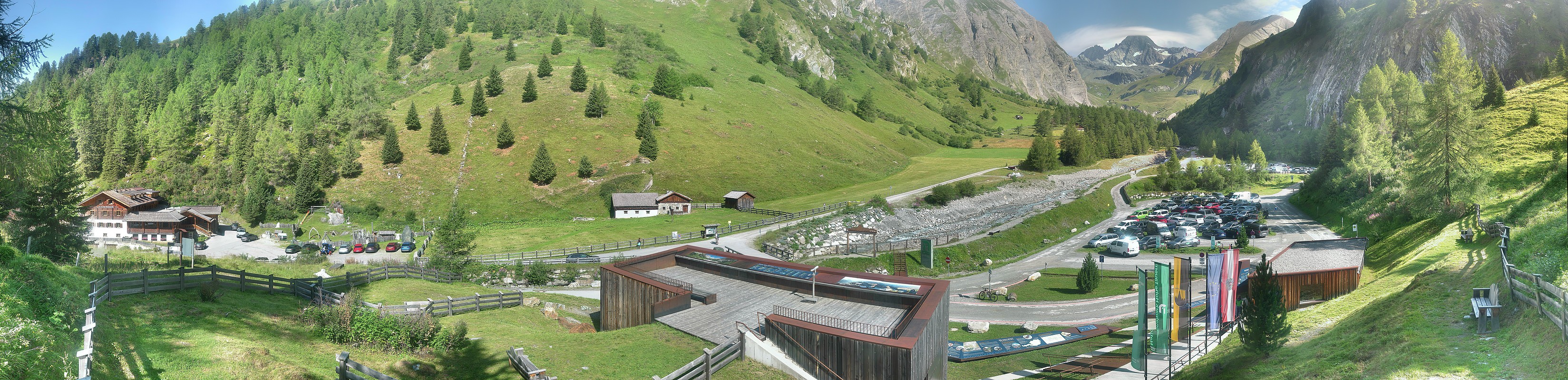 Archiv Foto Webcam Kalser Glocknerstraße - der Weg zum königlichen Ausblick