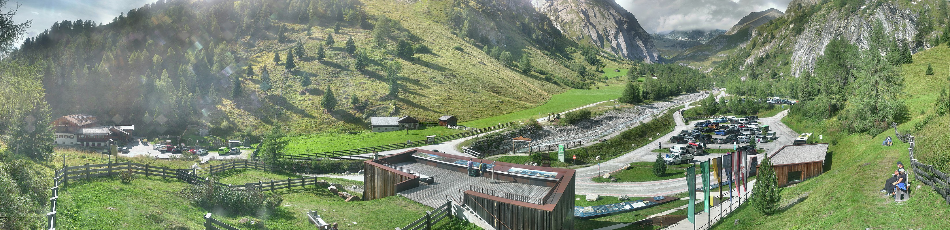 Archiv Foto Webcam Kalser Glocknerstraße - der Weg zum königlichen Ausblick