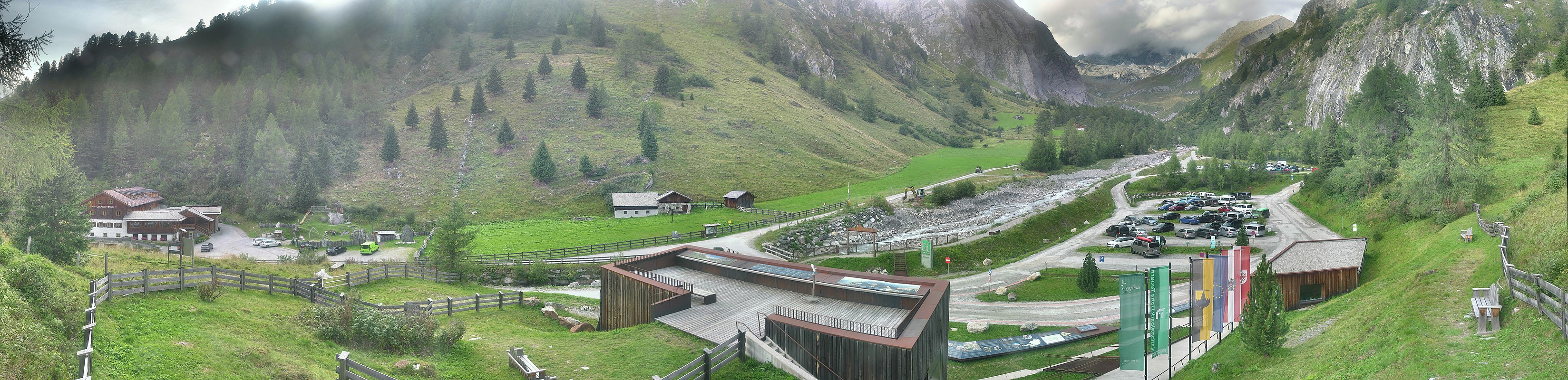 Archiv Foto Webcam Kalser Glocknerstraße - der Weg zum königlichen Ausblick
