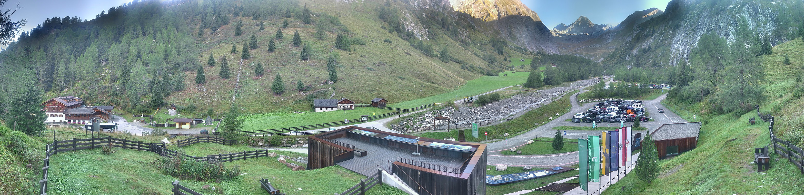Archiv Foto Webcam Kalser Glocknerstraße - der Weg zum königlichen Ausblick