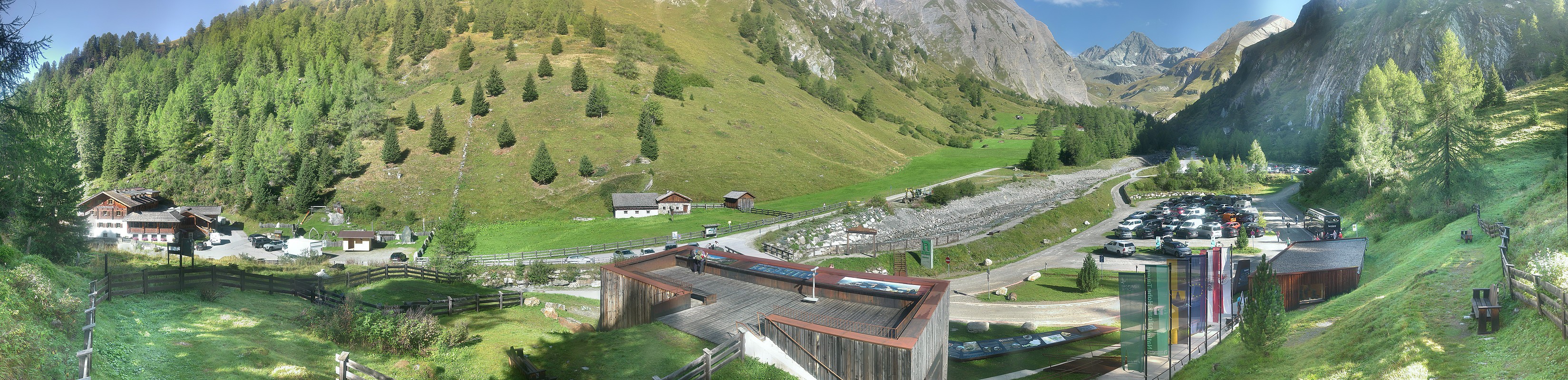 Archiv Foto Webcam Kalser Glocknerstraße - der Weg zum königlichen Ausblick