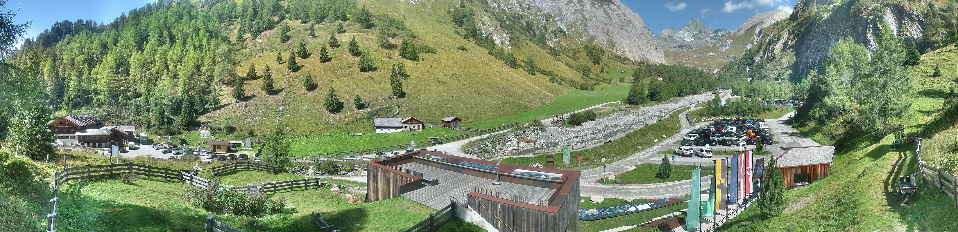 Archiv Foto Webcam Kalser Glocknerstraße - der Weg zum königlichen Ausblick