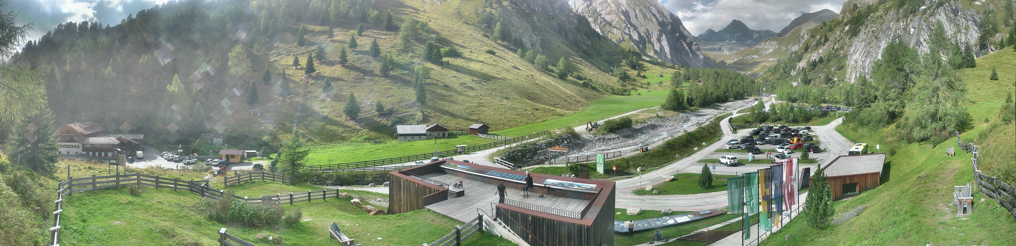 Archiv Foto Webcam Kalser Glocknerstraße - der Weg zum königlichen Ausblick
