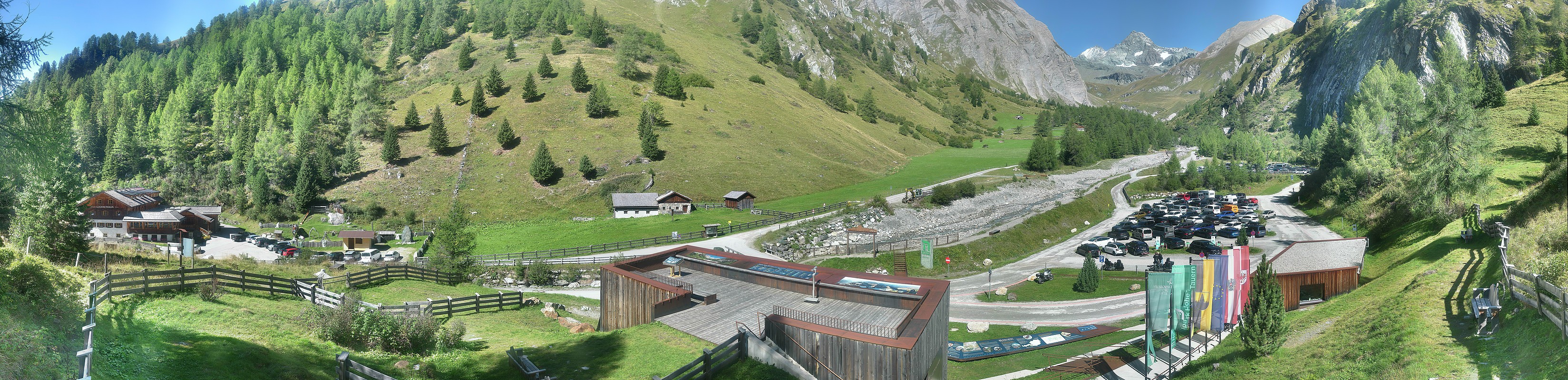 Archiv Foto Webcam Kalser Glocknerstraße - der Weg zum königlichen Ausblick
