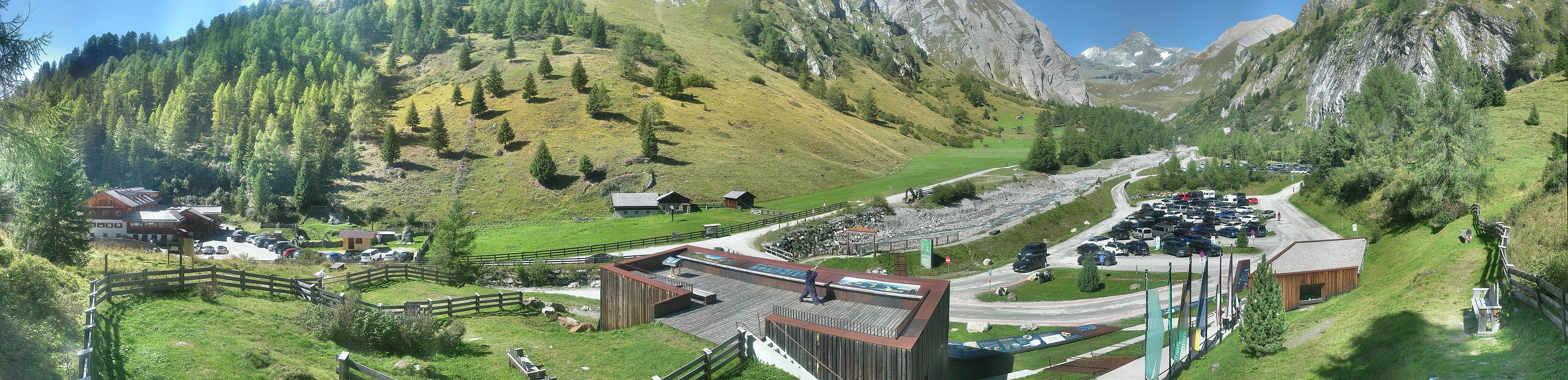 Archiv Foto Webcam Kalser Glocknerstraße - der Weg zum königlichen Ausblick