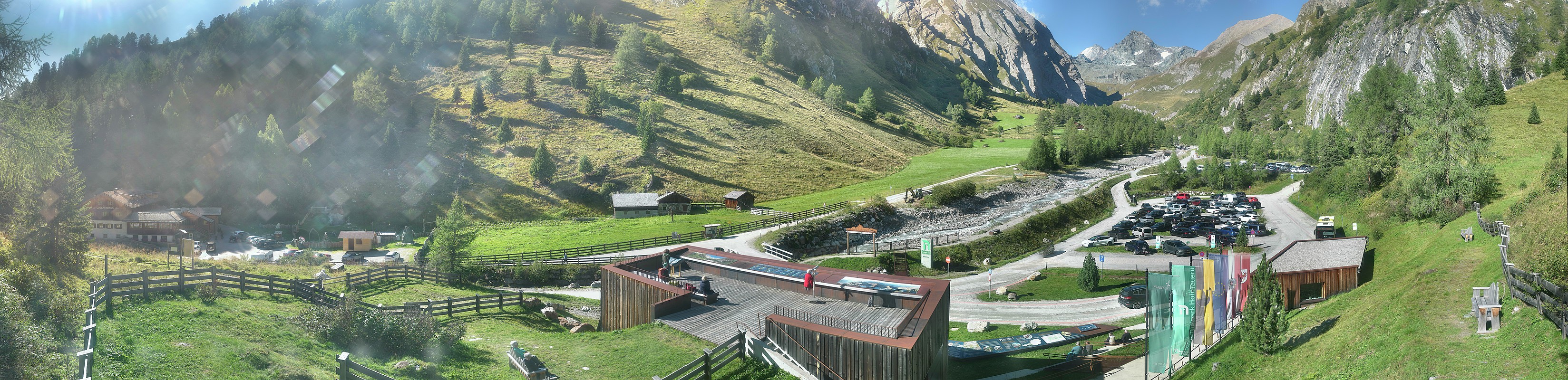 Archiv Foto Webcam Kalser Glocknerstraße - der Weg zum königlichen Ausblick