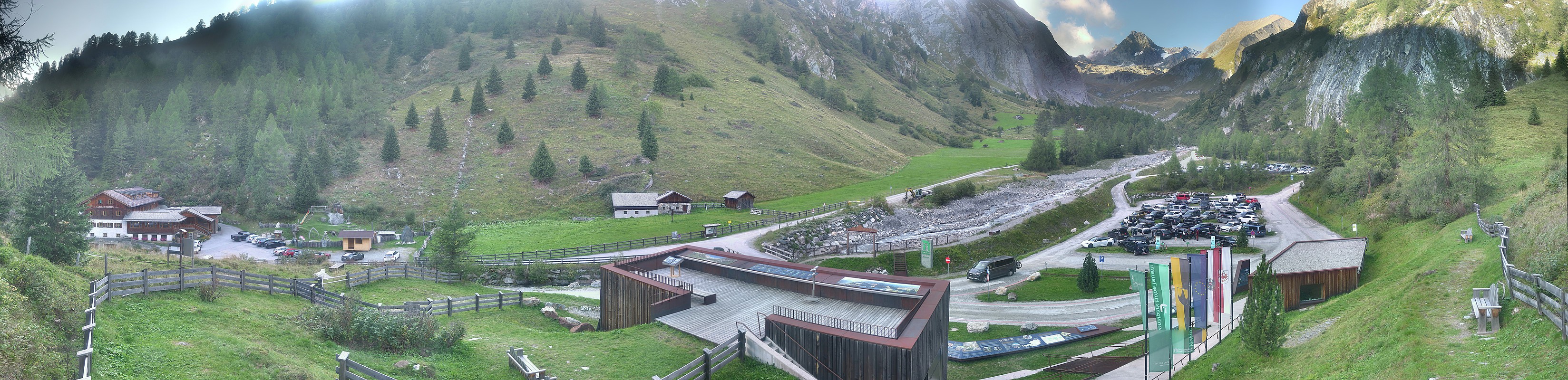 Archiv Foto Webcam Kalser Glocknerstraße - der Weg zum königlichen Ausblick