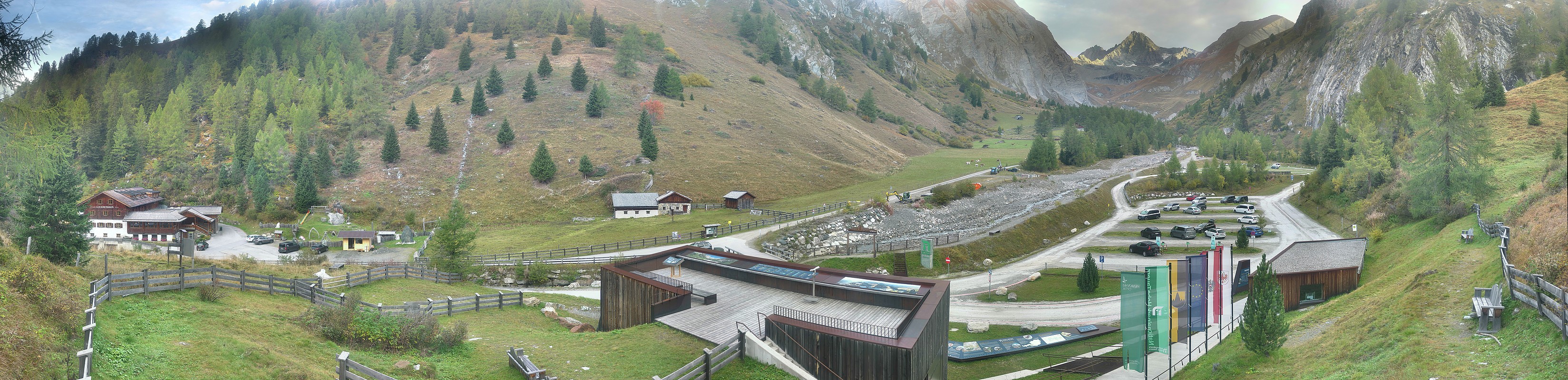 Archiv Foto Webcam Kalser Glocknerstraße - der Weg zum königlichen Ausblick