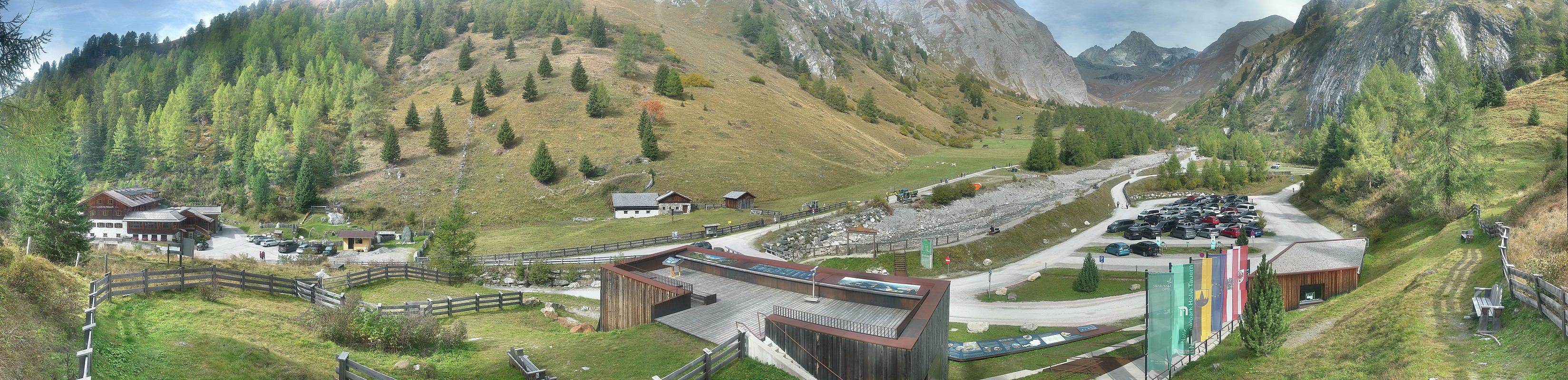 Archiv Foto Webcam Kalser Glocknerstraße - der Weg zum königlichen Ausblick