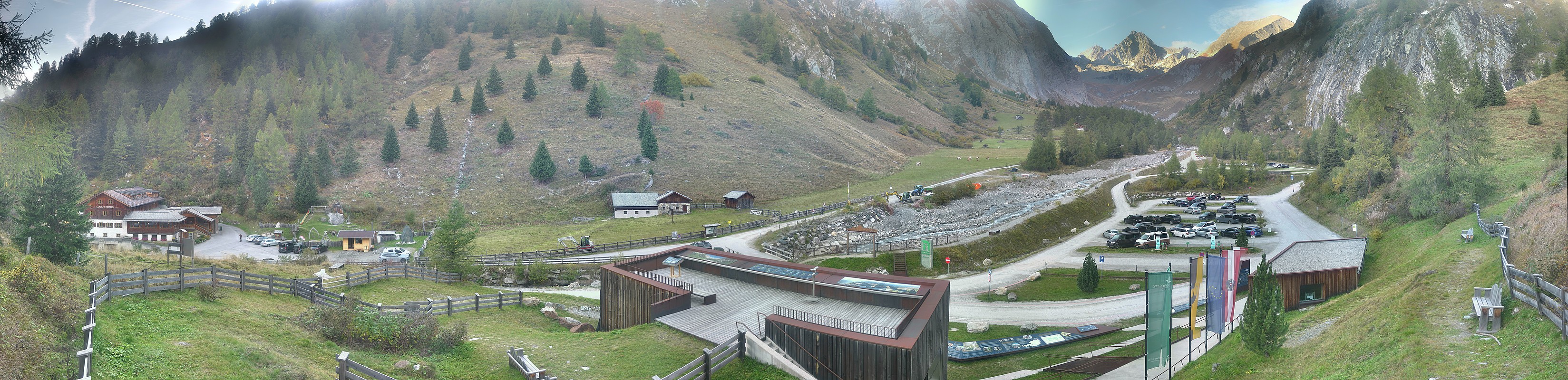 Archiv Foto Webcam Kalser Glocknerstraße - der Weg zum königlichen Ausblick