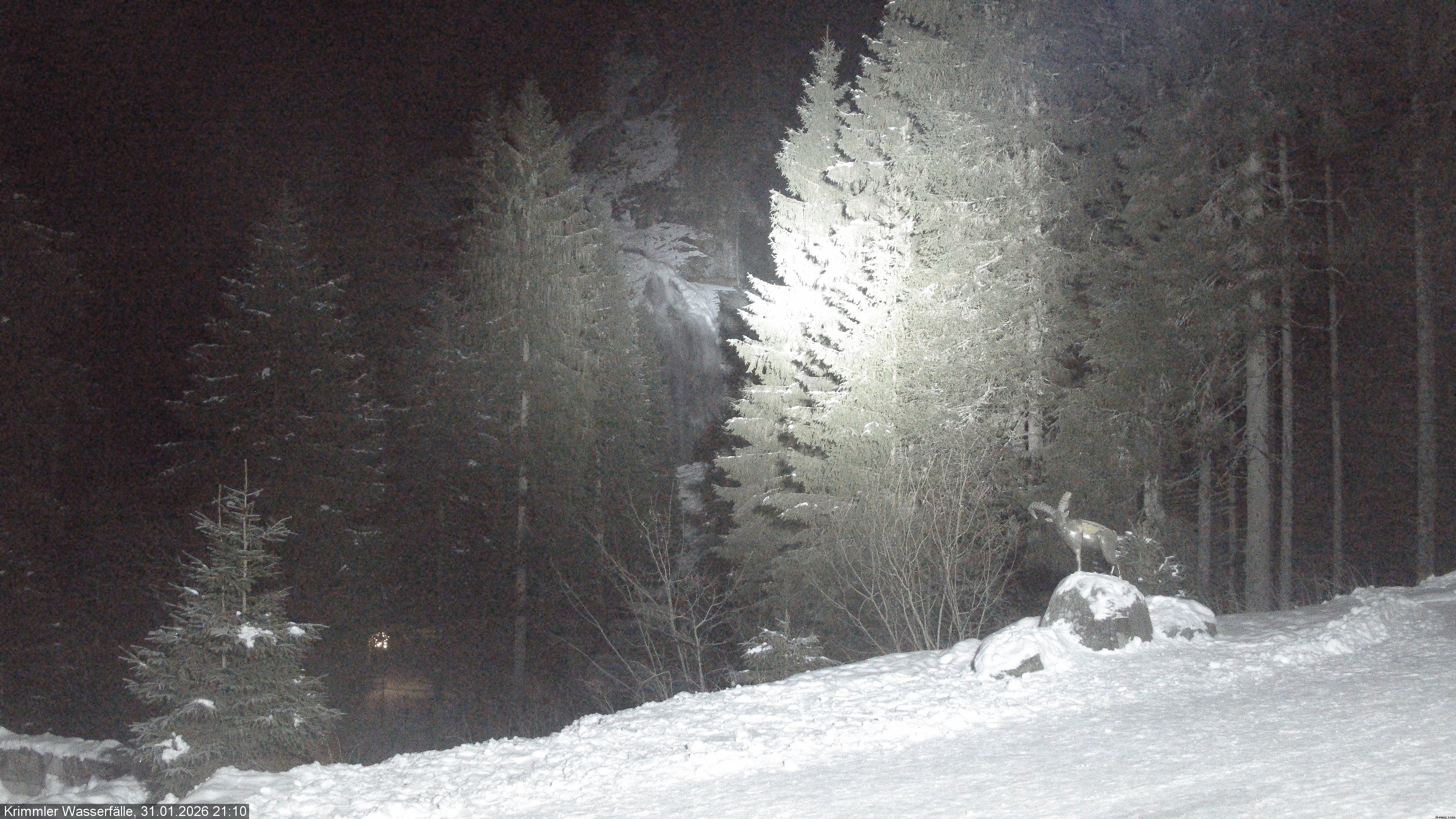 Archiv Foto Webcam Krimmler Wasserfall - Hanke's Café