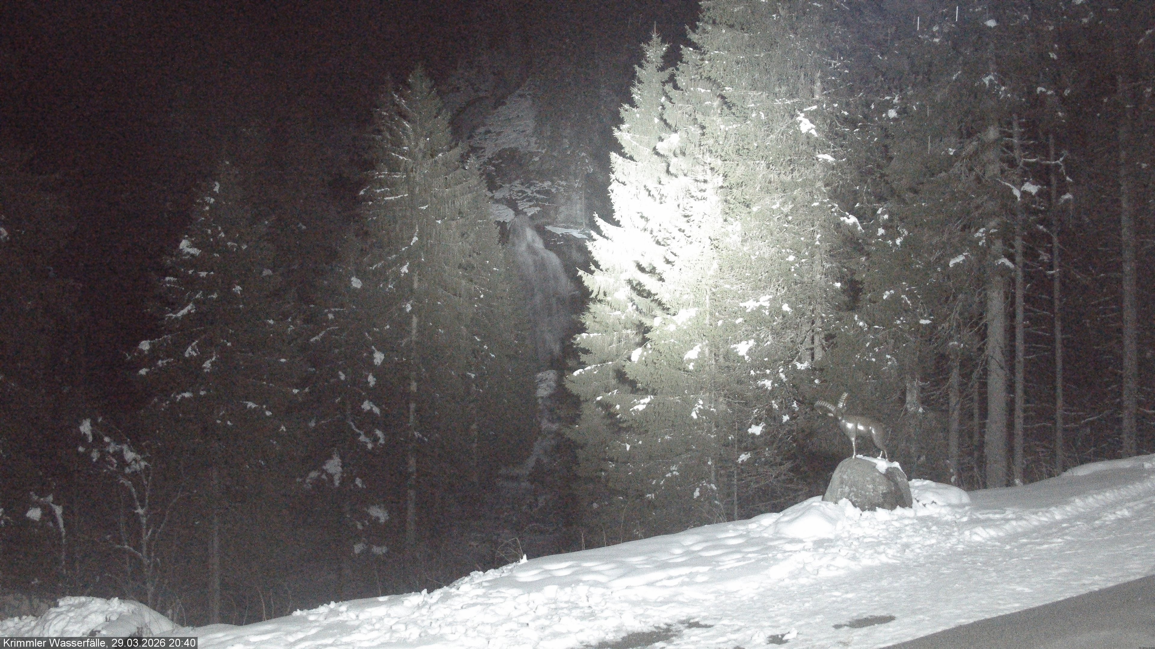Archiv Foto Webcam Krimmler Wasserfall - Hanke's Café