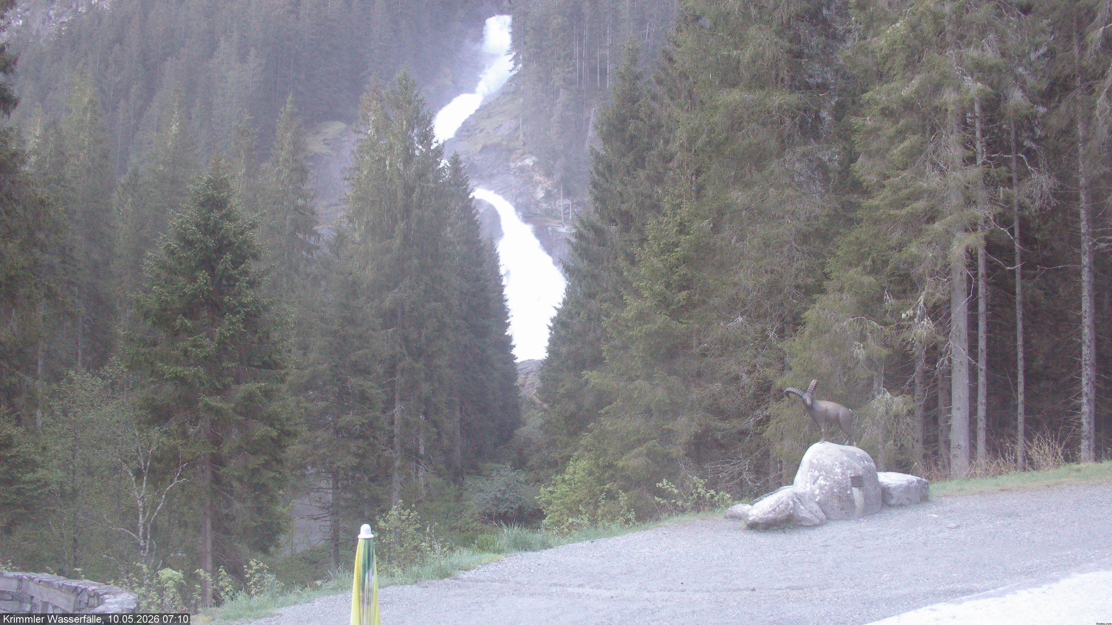Archiv Foto Webcam Krimmler Wasserfall - Hanke's Café