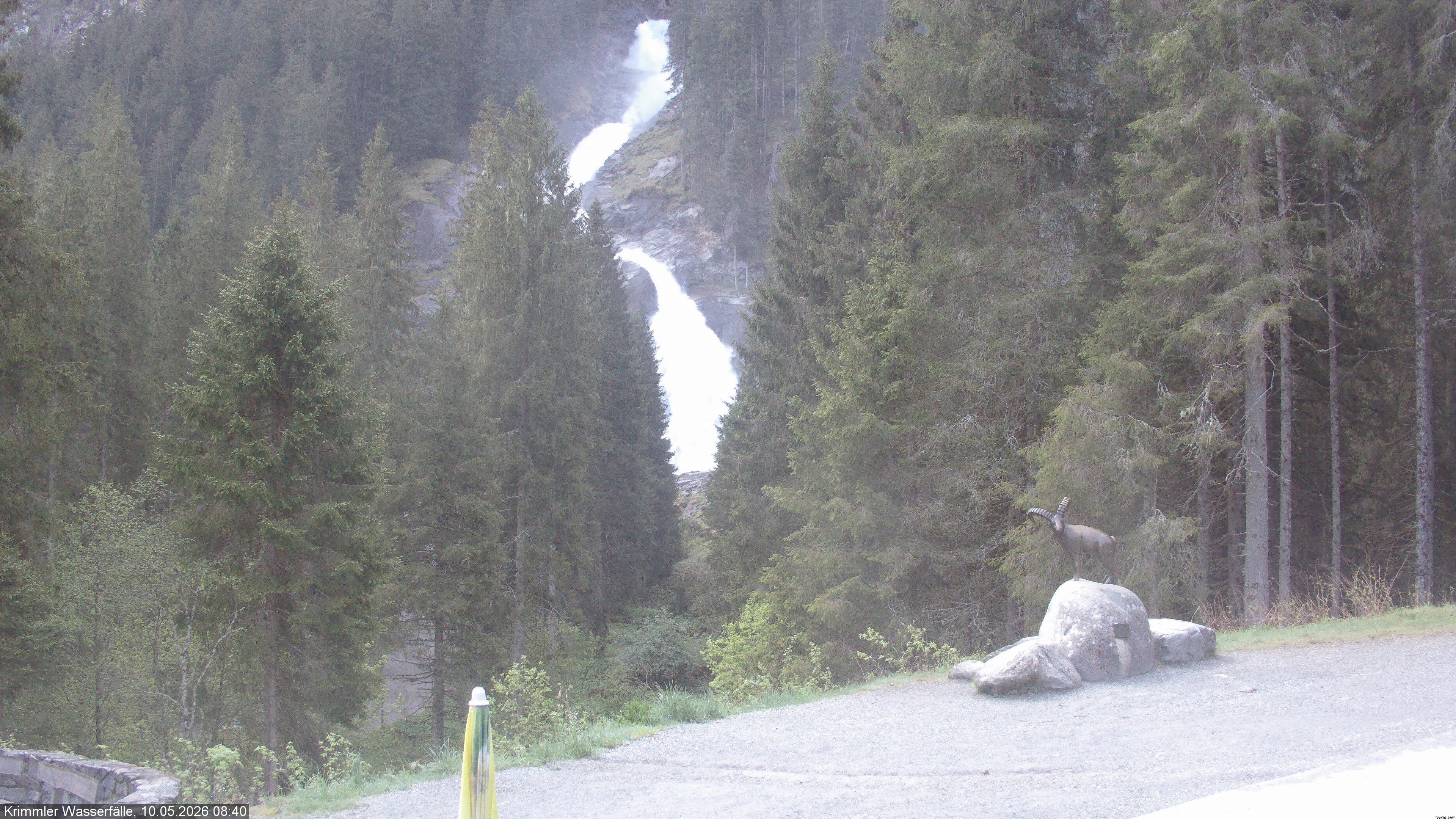 Archiv Foto Webcam Krimmler Wasserfall - Hanke's Café