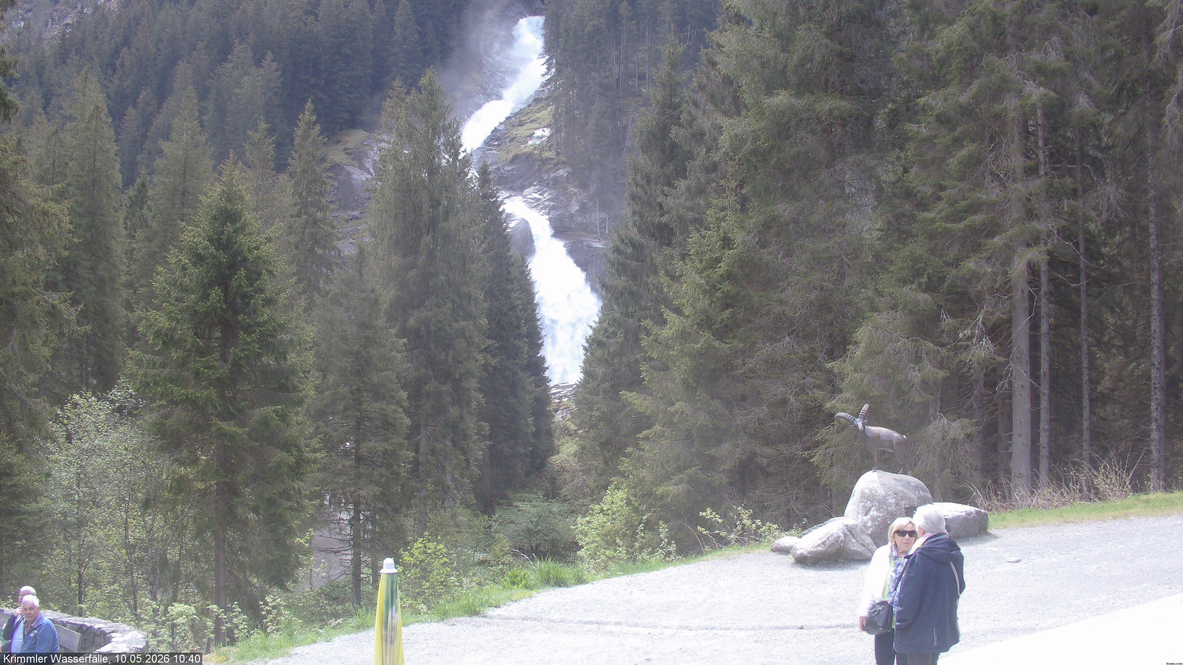 Archiv Foto Webcam Krimmler Wasserfall - Hanke's Café