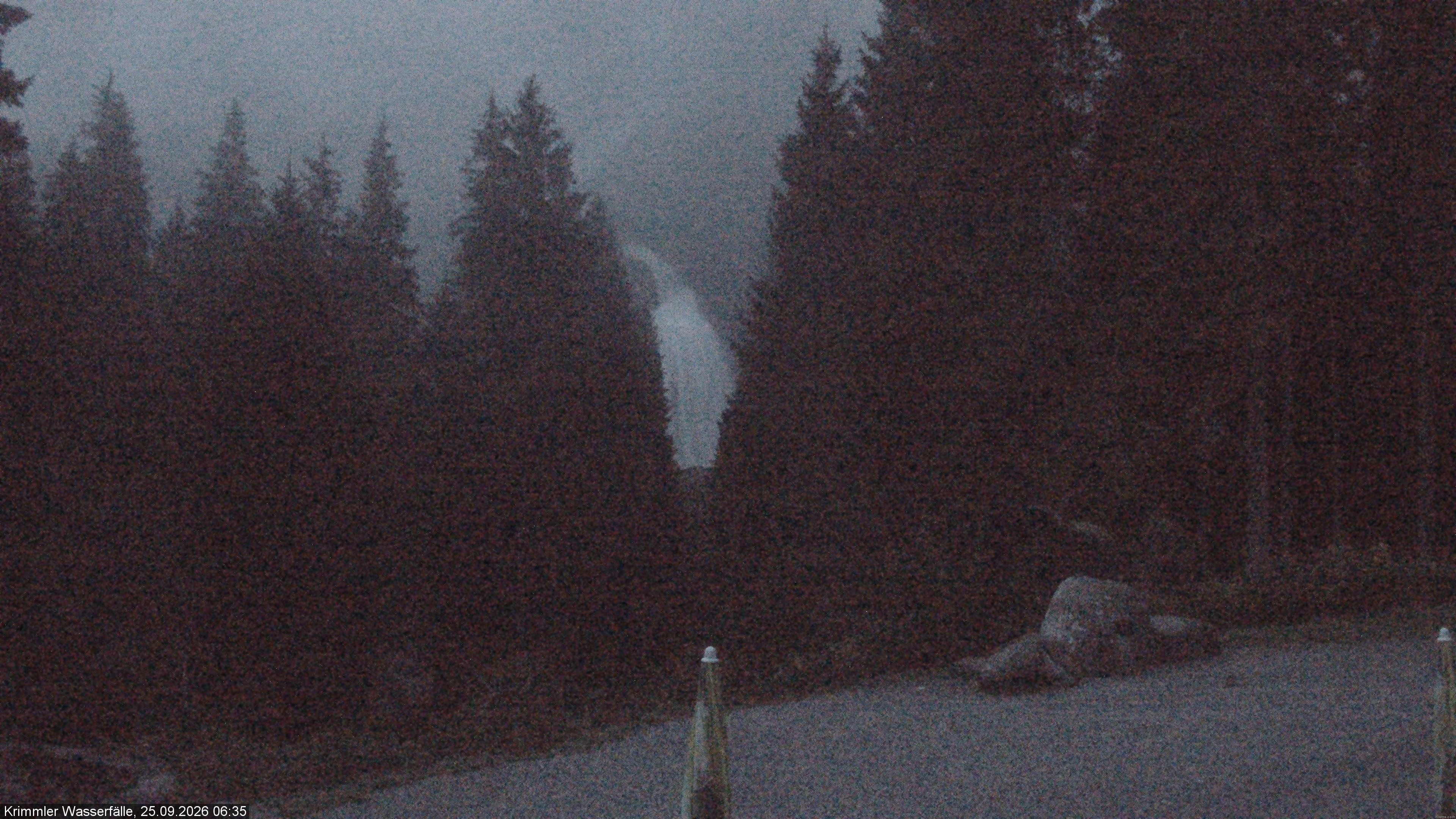 Archiv Foto Webcam Krimmler Wasserfall - Hanke's Café