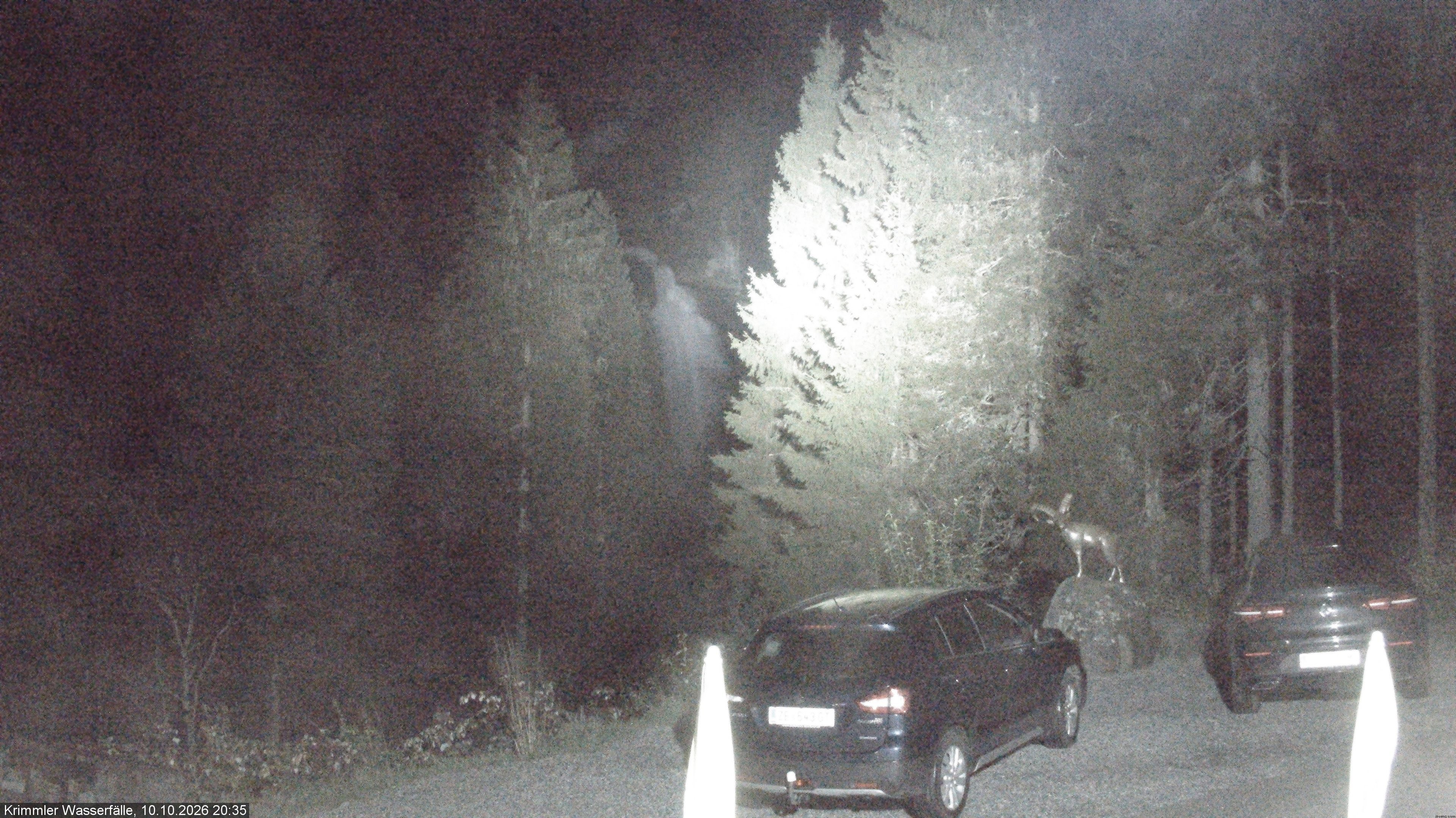 Archived image Webcam Hanke's Café - Krimml Waterfalls