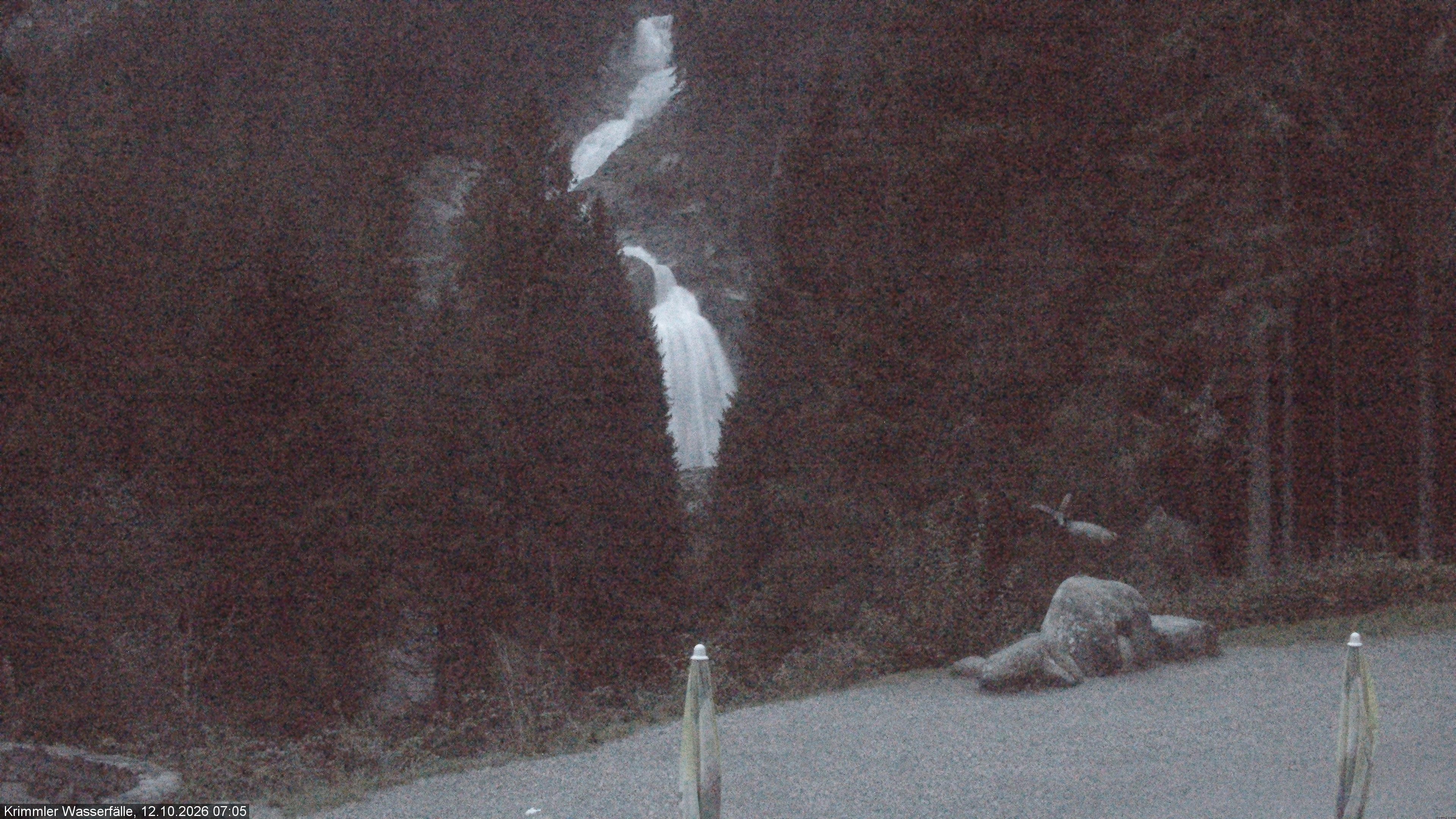 Archiv Foto Webcam Krimmler Wasserfall - Hanke's Café