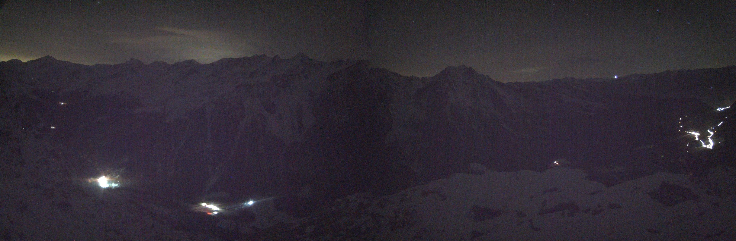 Archiv Foto Webcam Martelltal: Blick Zufrittsee