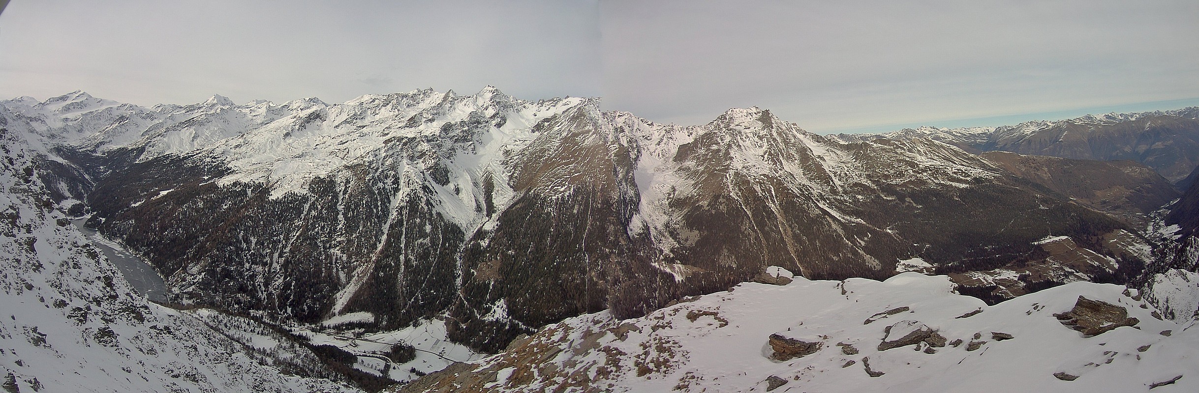 Archiv Foto Webcam Martelltal: Blick Zufrittsee