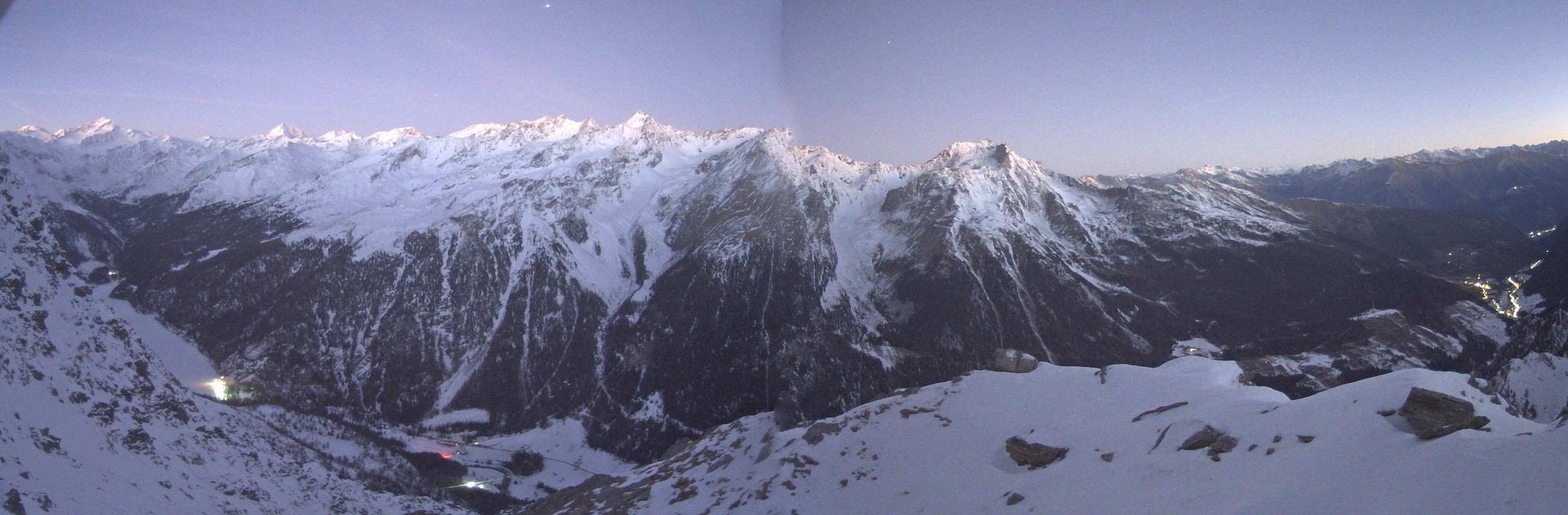 Archiv Foto Webcam Martelltal: Blick Zufrittsee