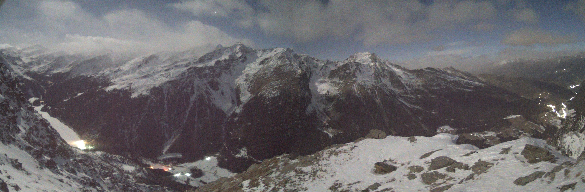 Archiv Foto Webcam Martelltal: Blick Zufrittsee