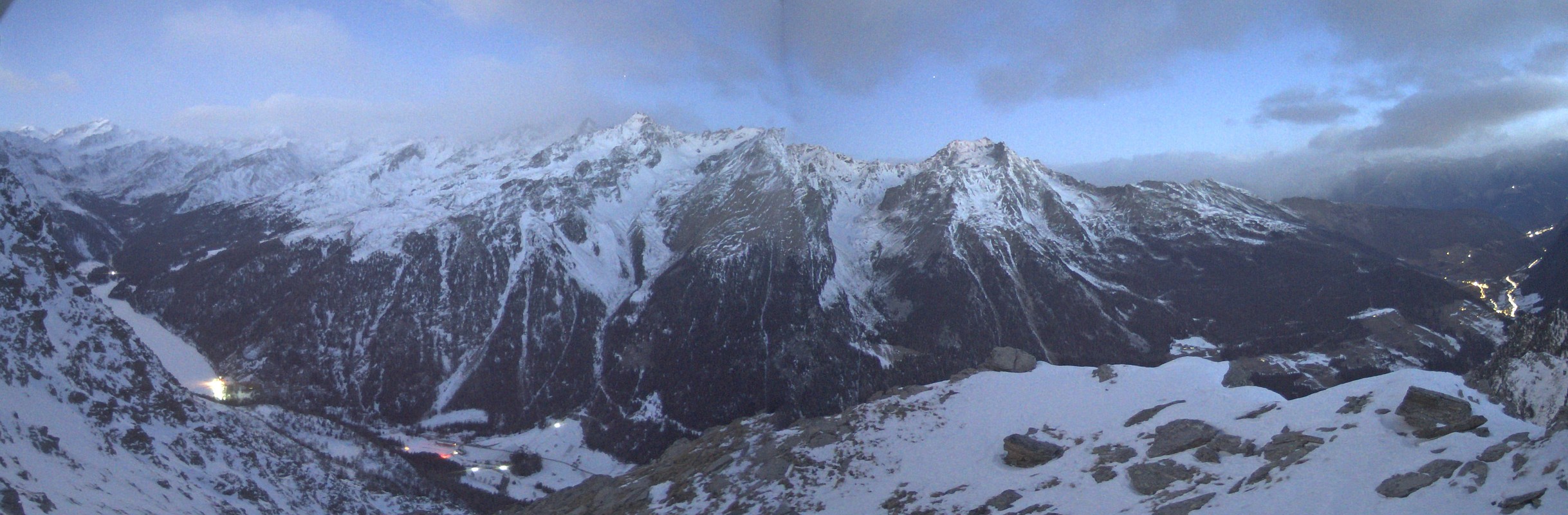 Archiv Foto Webcam Martelltal: Blick Zufrittsee