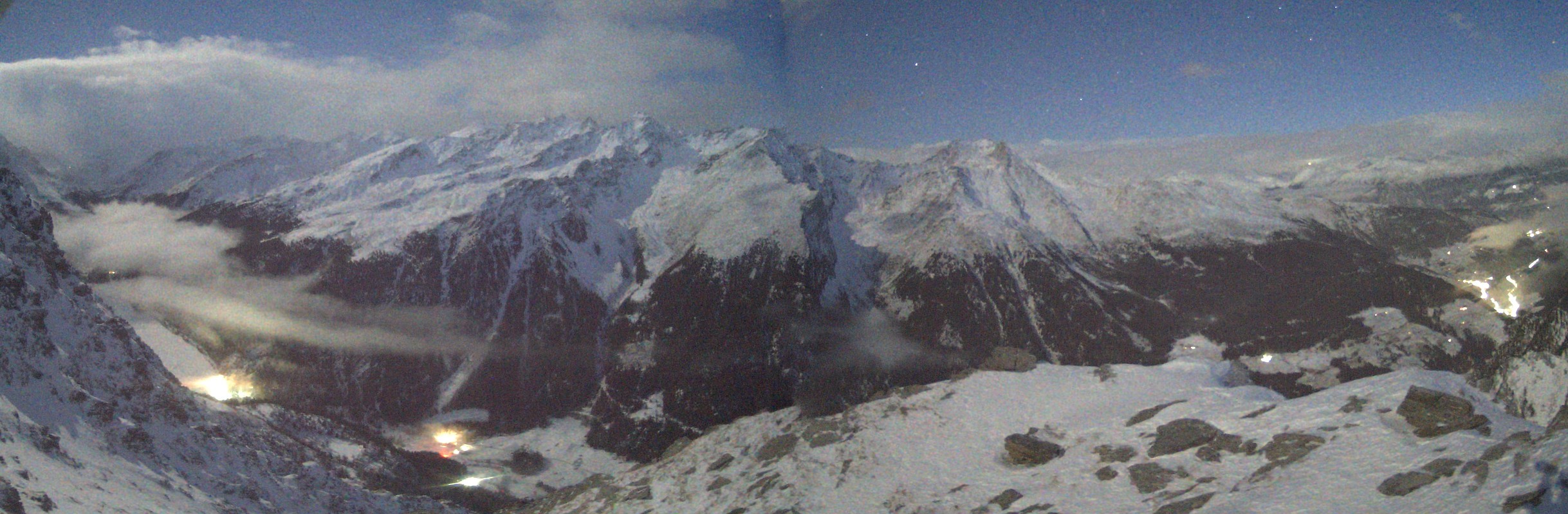 Archiv Foto Webcam Martelltal: Blick Zufrittsee