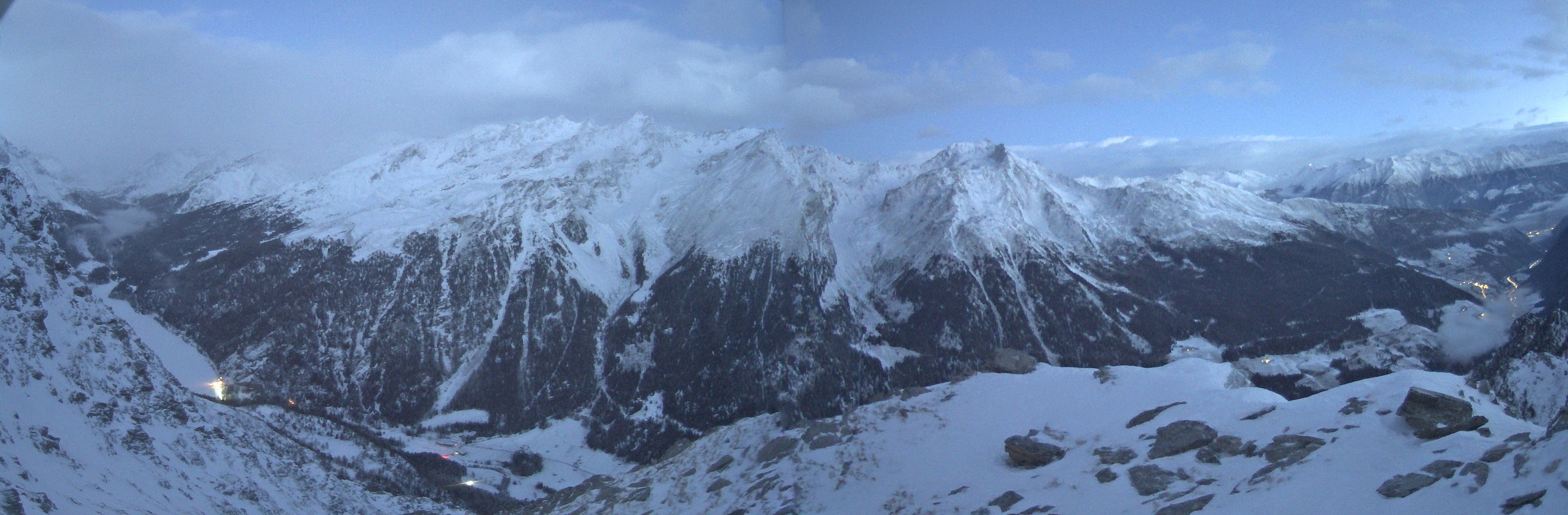 Archiv Foto Webcam Martelltal: Blick Zufrittsee