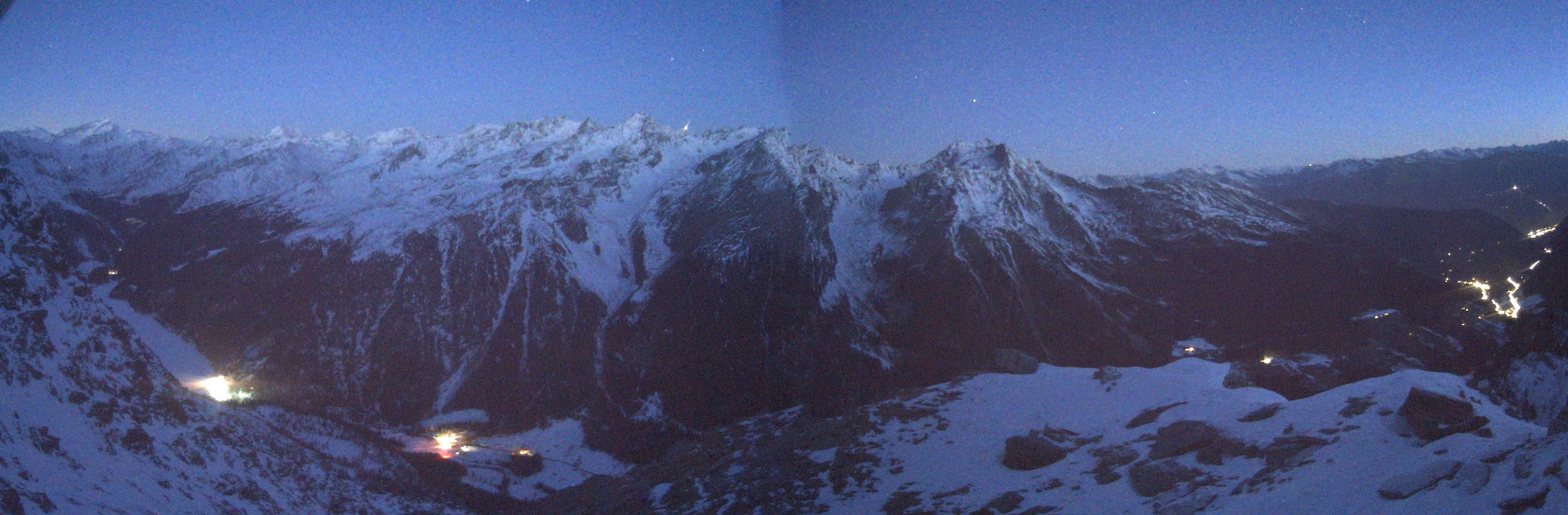 Archiv Foto Webcam Martelltal: Blick Zufrittsee