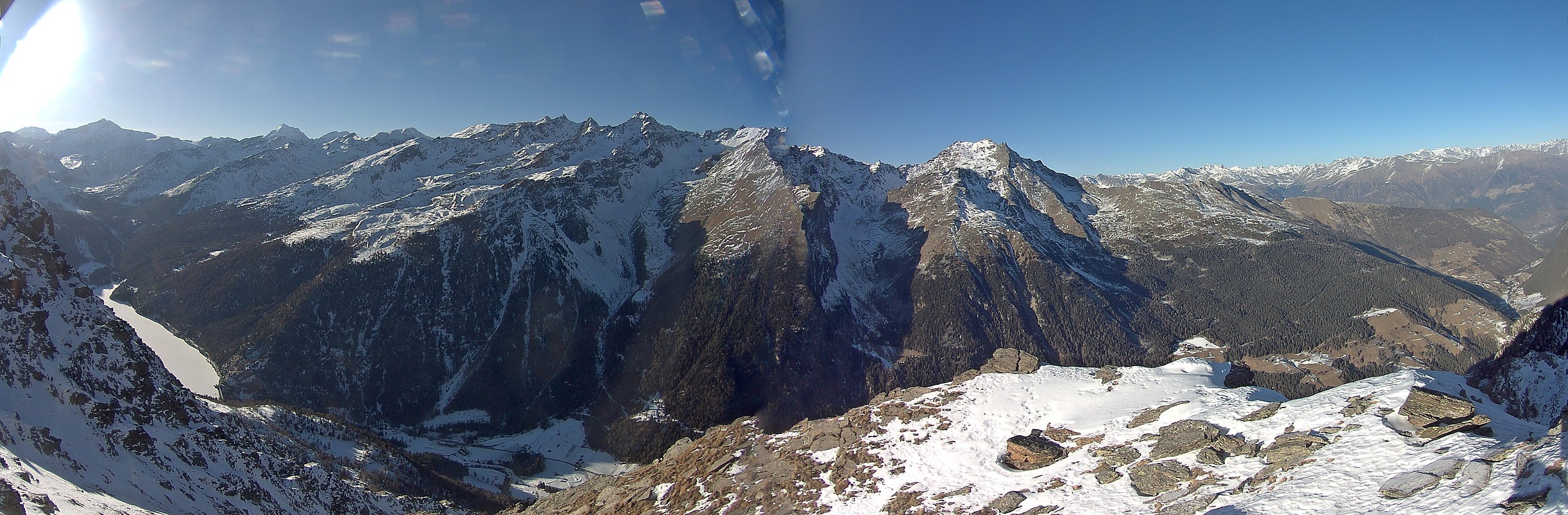 Archiv Foto Webcam Martelltal: Blick Zufrittsee