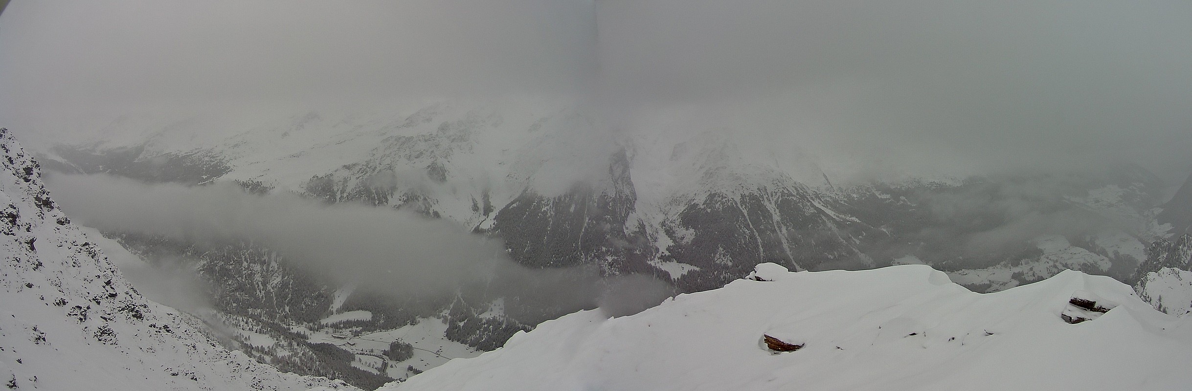 Archiv Foto Webcam Martelltal: Blick Zufrittsee