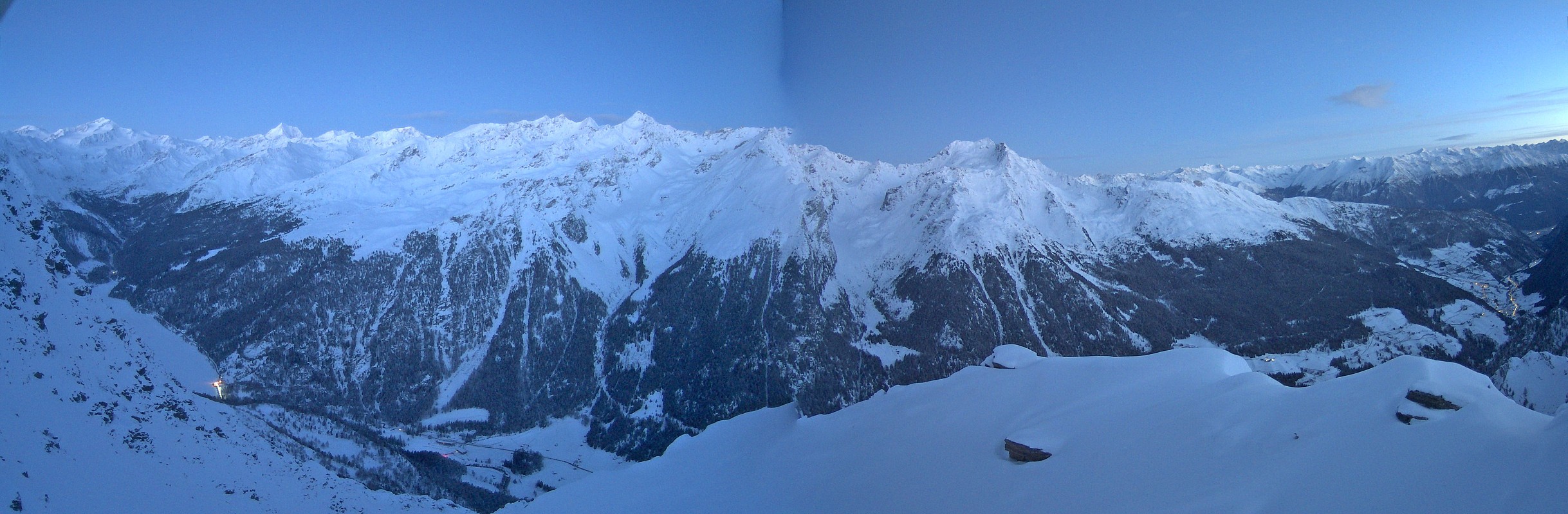 Archiv Foto Webcam Martelltal: Blick Zufrittsee