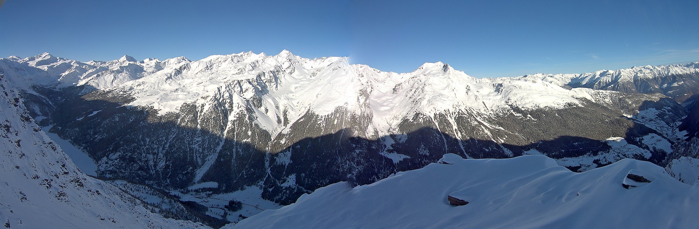 Archiv Foto Webcam Martelltal: Blick Zufrittsee