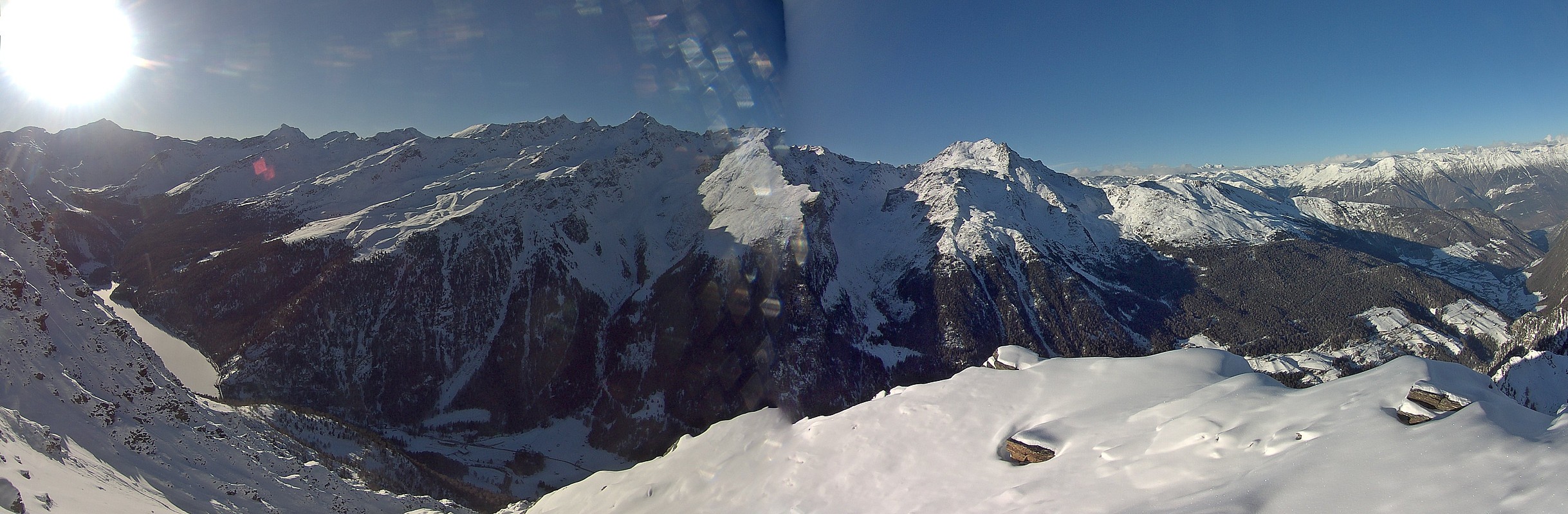 Archiv Foto Webcam Martelltal: Blick Zufrittsee