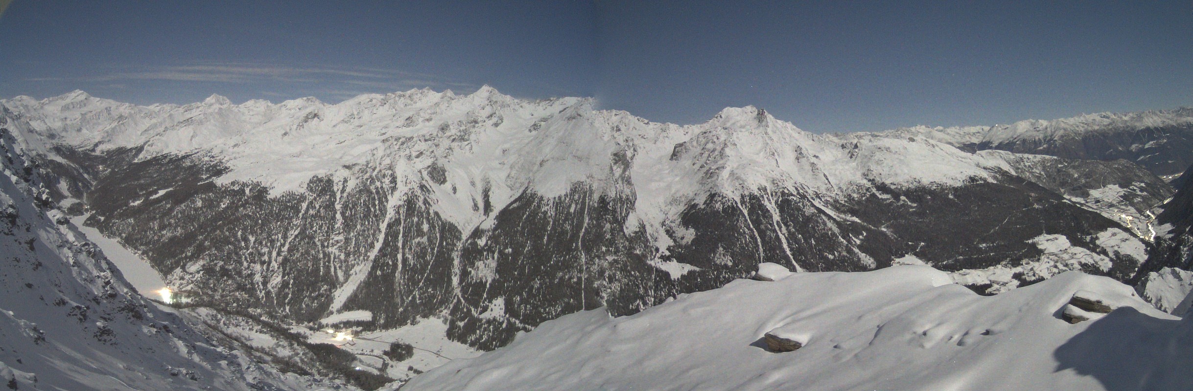 Archiv Foto Webcam Martelltal: Blick Zufrittsee