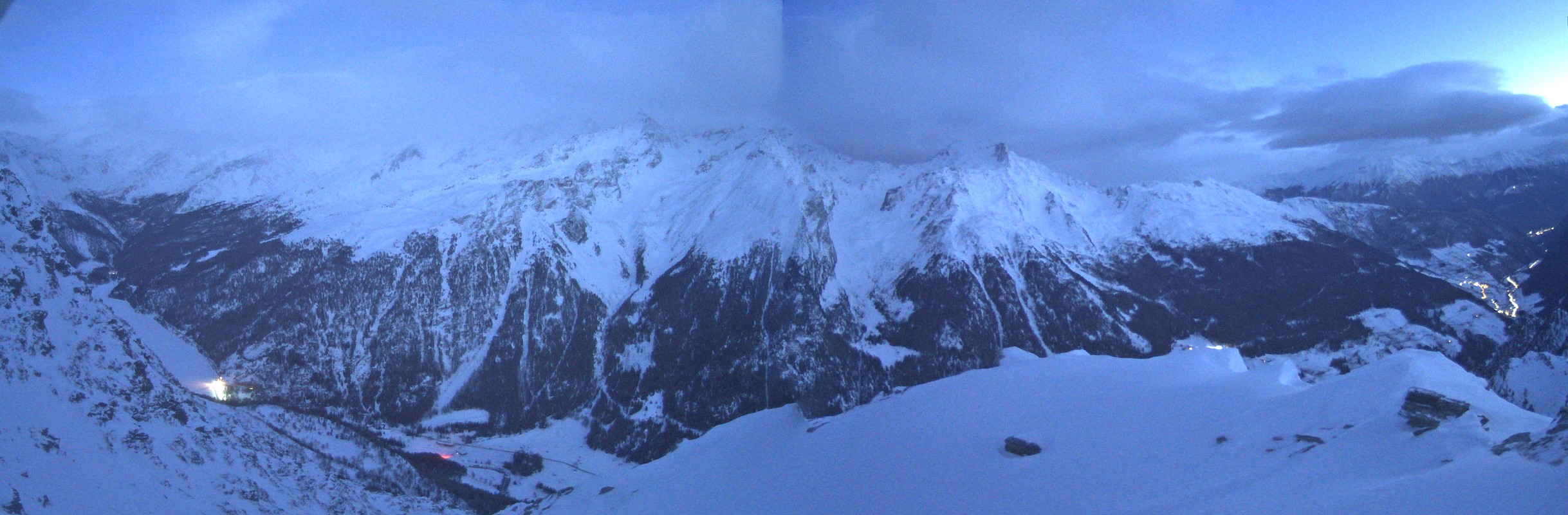 Archiv Foto Webcam Martelltal: Blick Zufrittsee