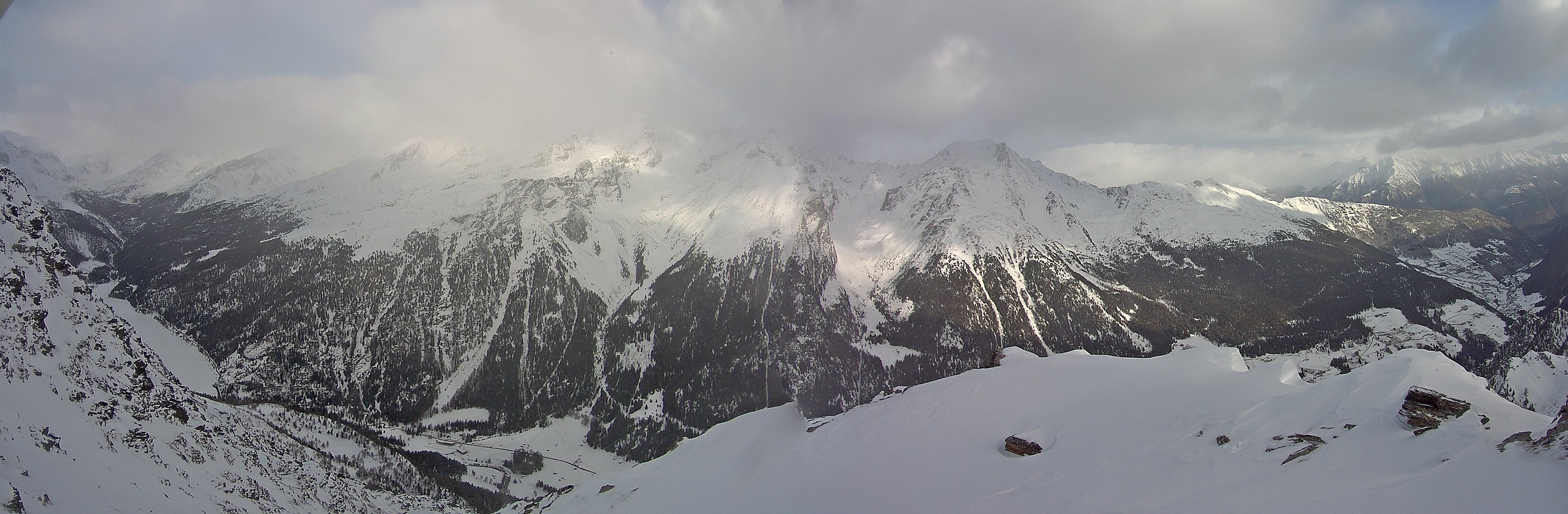 Archiv Foto Webcam Martelltal: Blick Zufrittsee